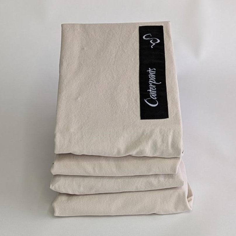 A pair each of front leg and back leg Canterpants for horses - Beach