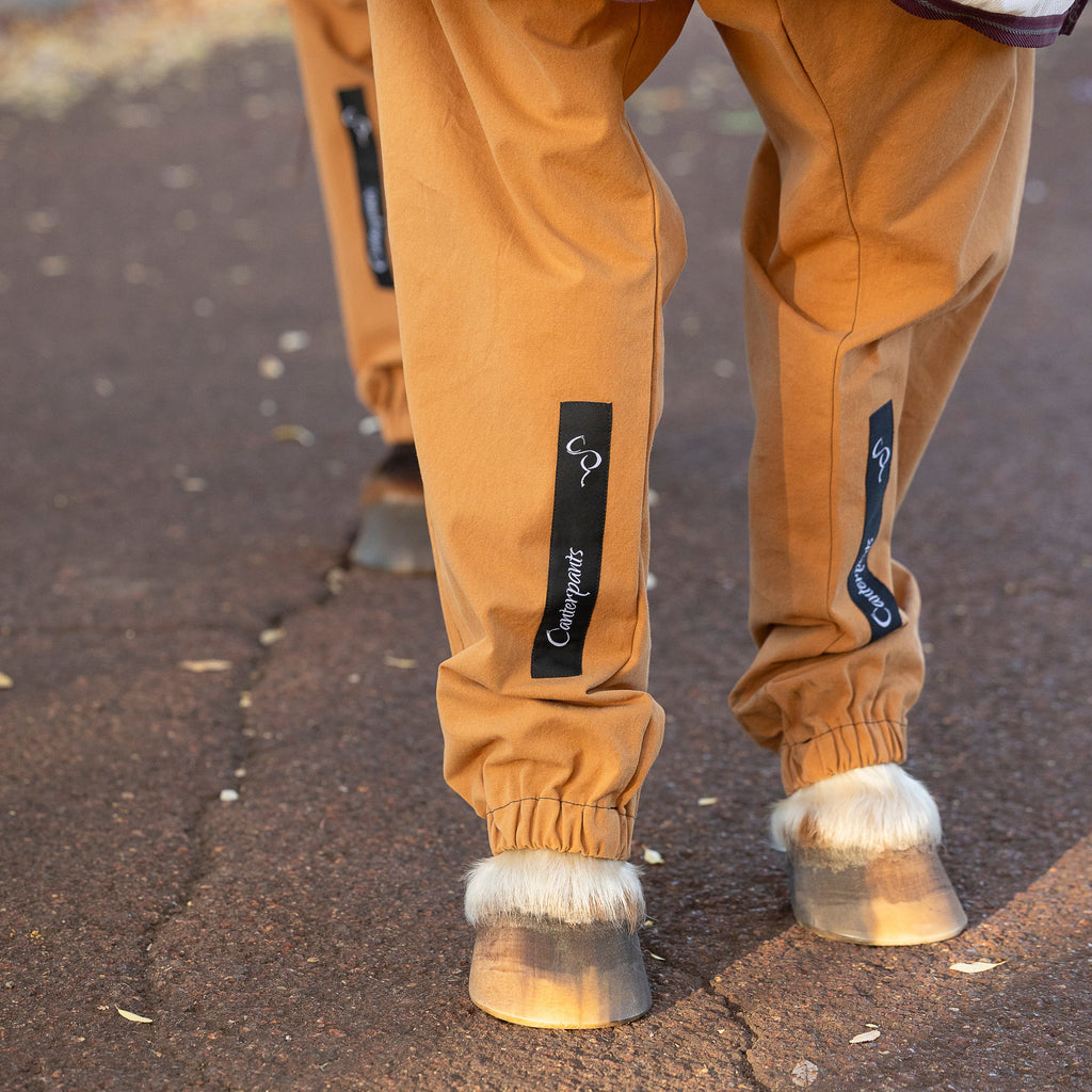 Crissy wearing desert Pull-On Canterapants